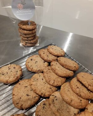 COOKIE A LA FARINE DE CHATAIGNE ET POUDRE DE NOISETTE