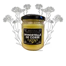 BOUGIE DECORATION A L'IMMORTELLE DE CORSE