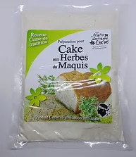 PREPARATION CAKE AUX HERBES DU MAQUIS
