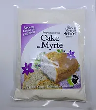 PREPARATION CAKE AUX  MYRTE