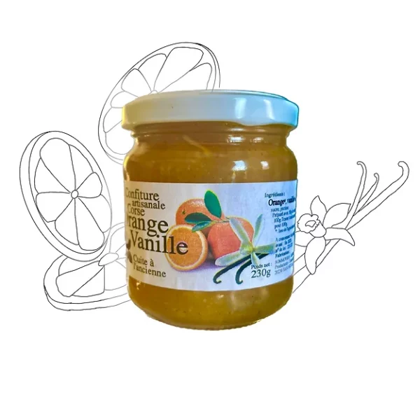 CONFITURE ORANGE VANILLE